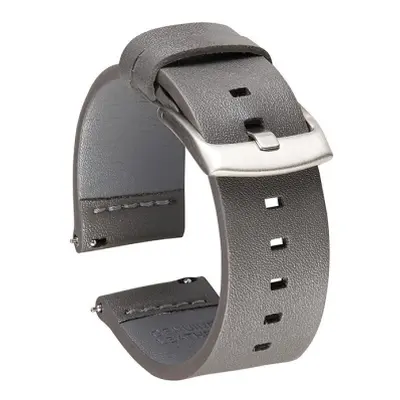 BStrap Fine Leather szíj Xiaomi Amazfit Bip, gray (SSG022C0505)