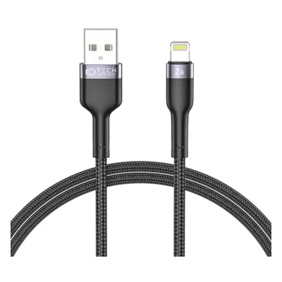 Tech-Protect Ultraboost kábel USB / Lightning 2.4A 1m, fekete