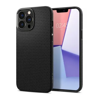 Spigen Liquid Air szilikon tok iPhone 13 Pro, fekete (ACS03258)