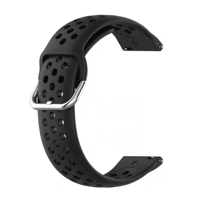 BStrap Silicone Dots szíj Xiaomi Amazfit GTR 2 / GTR 47mm, black (SSG013C0907)