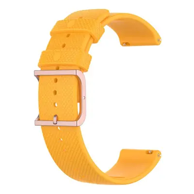 BStrap Silicone Rain szíj Garmin Vivoactive 5, yellow