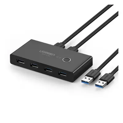 Ugreen US216 HUB adapter 4x USB 3.0 Gen 1, fekete (US216 30768)