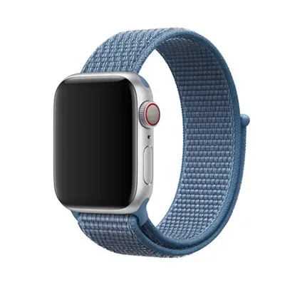 BStrap Nylon szíj Apple Watch 38/40/41mm, Blue (SAP005C02)