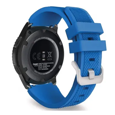 BStrap Silicone Sport szíj Huawei Watch GT/GT2 46mm, coral blue (SSG006C0503)