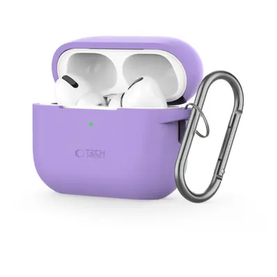 Tech-Protect Silicone Hook tok Apple AirPods Pro 1 / 2, lila