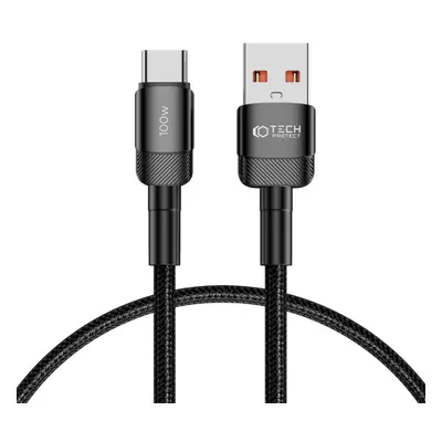 Tech-Protect Ultraboost Evo kábel USB / USB-C 100W 5A 0.5m, fekete