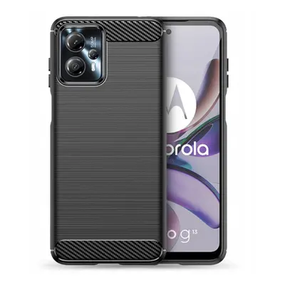 Tech-Protect Carbon tok Motorola Moto G13 / G23, fekete