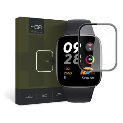 HOFI Hybrid üvegfólia Xiaomi Redmi Watch 3, fekete