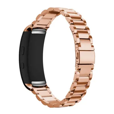 BStrap Stainless Steel szíj Samsung Gear Fit 2, rose gold (SSG011C04)