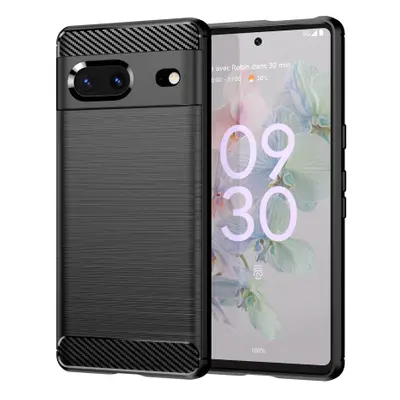 MG Carbon Case Flexible szilikon tok Google Pixel 7, fekete