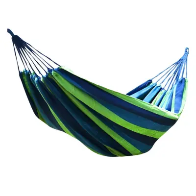 LIVEFY Hammock függőágy 260x150cm, kék/zöld