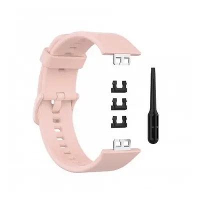 BStrap Silicone szíj Huawei Watch Fit, sand pink (SHU005C06)