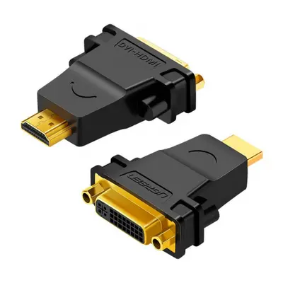 Ugreen 20123 adapter HDMI - DVI, M/F, fekete (20123)