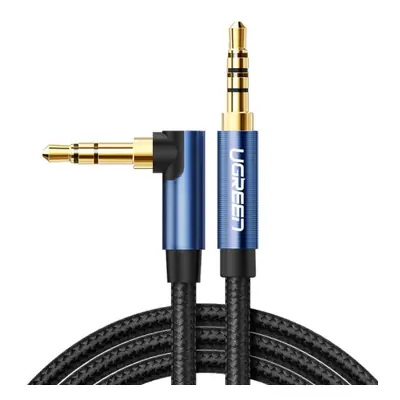 Ugreen AV112 audio kábel 3.5mm mini jack M/M 2m, kék (AV112)