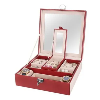 MG Jewelery Box ékszerdoboz, piros