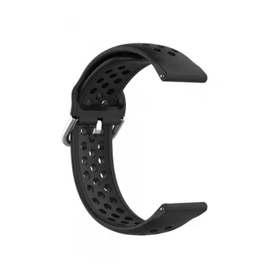 BStrap Silicone Dots szíj Garmin Vivoactive 4s, black (SGA007C01)