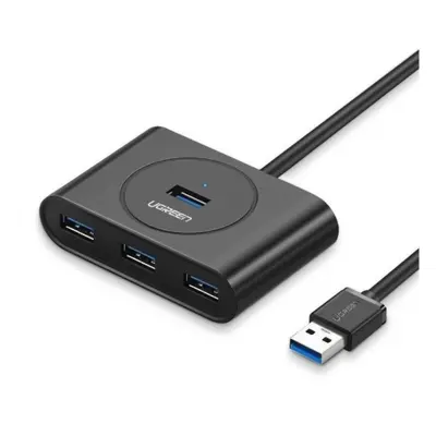 Ugreen CR113 4x USB HUB adapter 0.5m, fekete (20290)