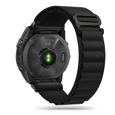 Tech-Protect Nylon szíj Garmin Fenix 5x / 5x Plus / 6x / 6x Pro / 7x / 8 51mm, black