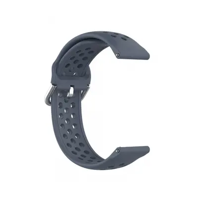 BStrap Silicone Dots szíj Garmin Vivoactive 4s, dark gray (SGA007C04)