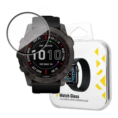 MG Watch Glass Hybrid üvegfólia Garmin Fenix 7, fekete