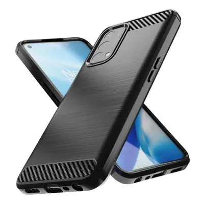 MG Carbon Case Flexible szilikon tok OnePlus Nord N200 5G, fekete