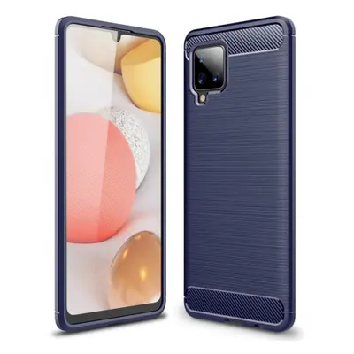 MG Carbon Case Flexible szilikon tok Samsung Galaxy A42 5G, kék