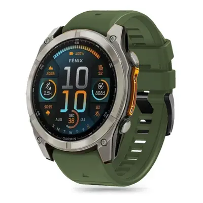 Tech-Protect Silicone Line szíj Garmin Fenix 5x / 5x Plus / 6x / 6x Pro / 7x / 8 51mm, military 