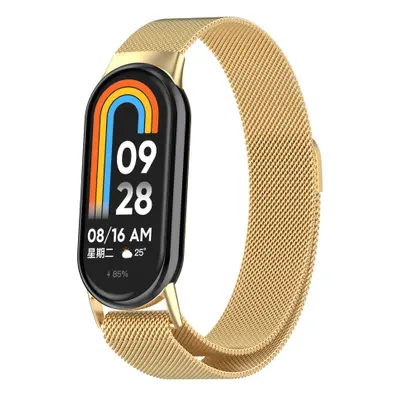 BStrap Milanese szíj Xiaomi Mi Band 8, gold