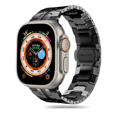 Tech-Protect Stainless Line szíj Apple Watch 42/44/45/49mm, black