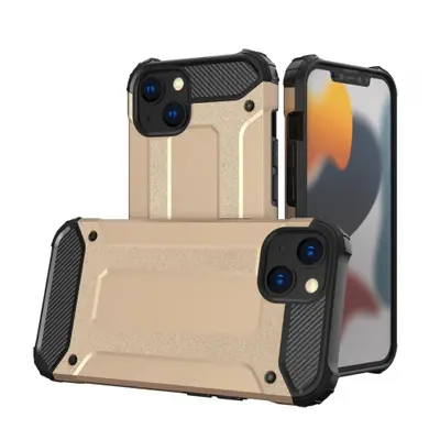 MG Hybrid Armor műanyag tok iPhone 13 mini, arany