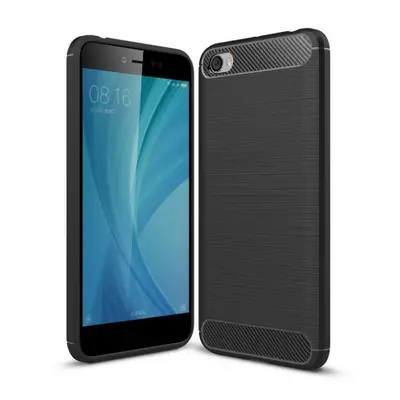 Szilikon tok Carbon Case Flexible TPU Xiaomi Redmi Note 5A Fekete