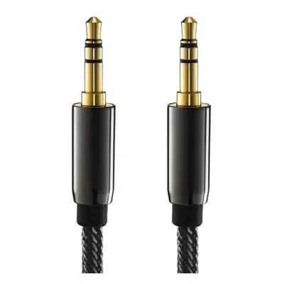 MG audio kábel 3.5mm mini jack M/M 3m, fekete