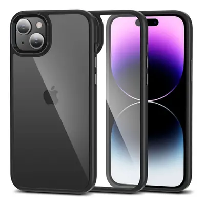 Tech-Protect Magmat tok iPhone 15 Plus, fekete/átlátszó