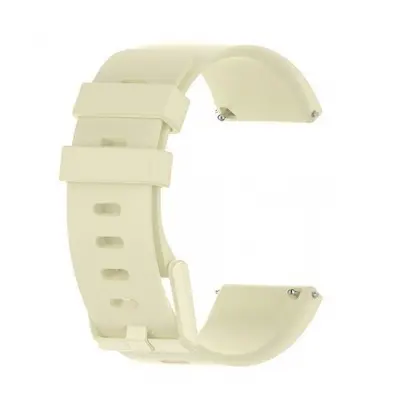 BStrap Silicone (Large) szíj Fitbit Versa / Versa 2, Beige (SFI010C08)