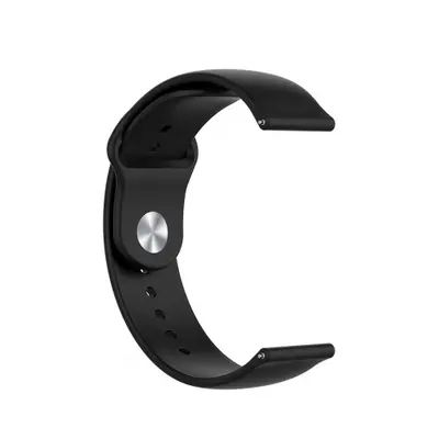 BStrap Silicone szíj Garmin Vivoactive 4s, black (SGA009C01)