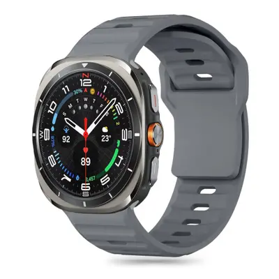 Tech-Protect Silicone Line szíj Samsung Galaxy Watch Ultra 47mm, crayon grey