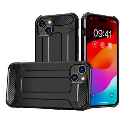 MG Hybrid Armor tok iPhone 15, fekete