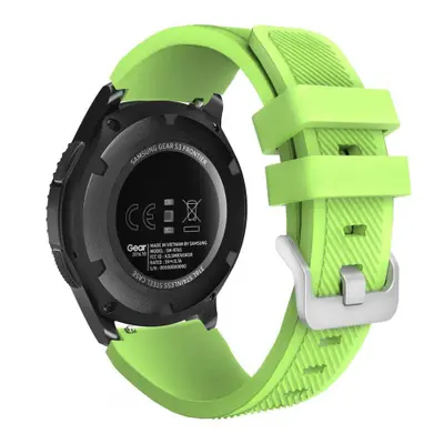 BStrap Silicone Sport szíj Huawei Watch 3 / 3 Pro, green (SSG006C0911)