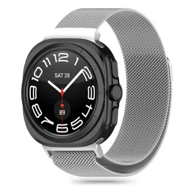 Tech-Protect Milanese szíj Samsung Galaxy Watch Ultra (47 mm), silver