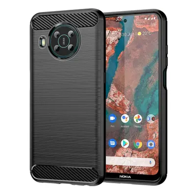 MG Carbon Case Flexible szilikon tok Nokia X100, fekete