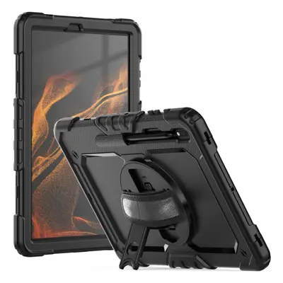 Tech-Protect Solid 360 tok Samsung Galaxy TAB S7 Plus / S8 Plus / S7 FE 12.4'', fekete (TEC92903