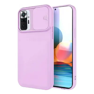 MG Privacy Lens szilikon tok Xiaomi Redmi Note 9, lila