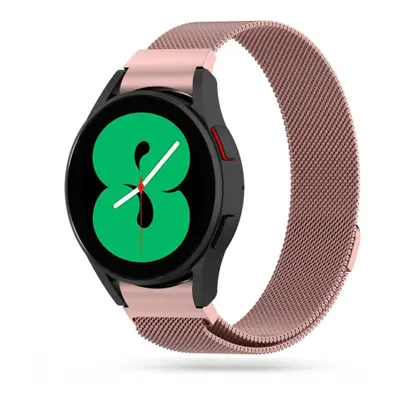 Tech-Protect Milanese szíj Samsung Galaxy Watch 4 / 5 / 5 Pro / 6, rose gold