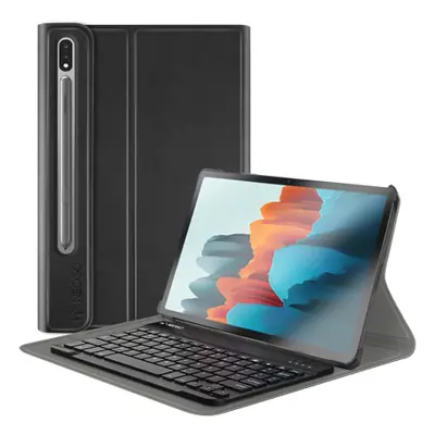 NEOGO Smart Cover Keyboard tok Samsung Galaxy Tab S7 11'' 2020, fekete