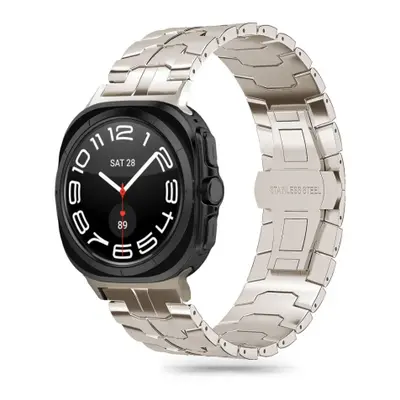 Tech-Protect Stainless Line szíj Samsung Galaxy Watch Ultra 47mm, titanium