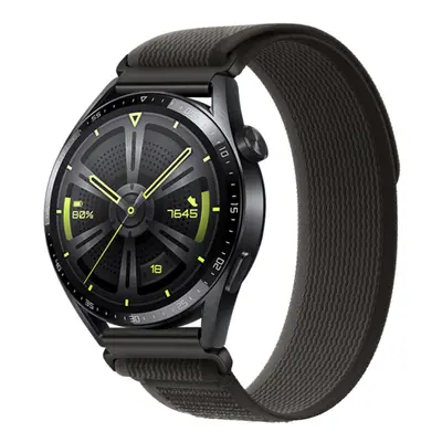 BStrap Velcro Nylon szíj Xiaomi Amazfit GTR 2 / GTR 47mm, black (SSG029C0106)