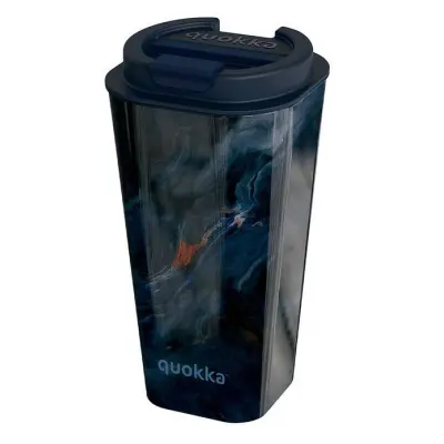 Quokka Vaso Cafe termo bögre 450 ml, dark stone