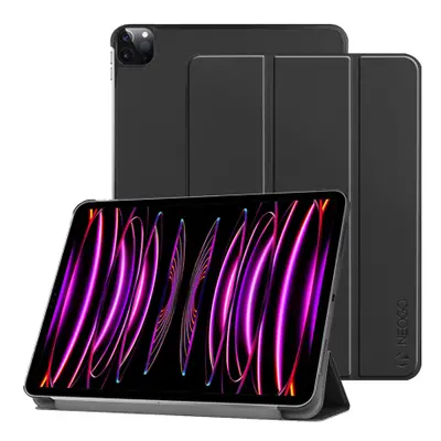 NEOGO Smart Cover tok iPad Pro 12.9'' 2020/2021/2022, fekete