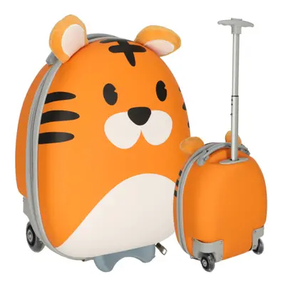 MG Children Travel gyermek bőrönd 40 x 28cm, tiger