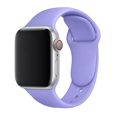 BStrap Soft Silicone szíj Apple Watch 42/44/45mm, Light Purple (SAP008C14)